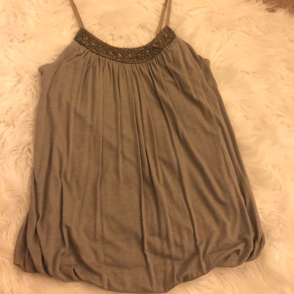 Grey Outgoing Blouse/Tank top